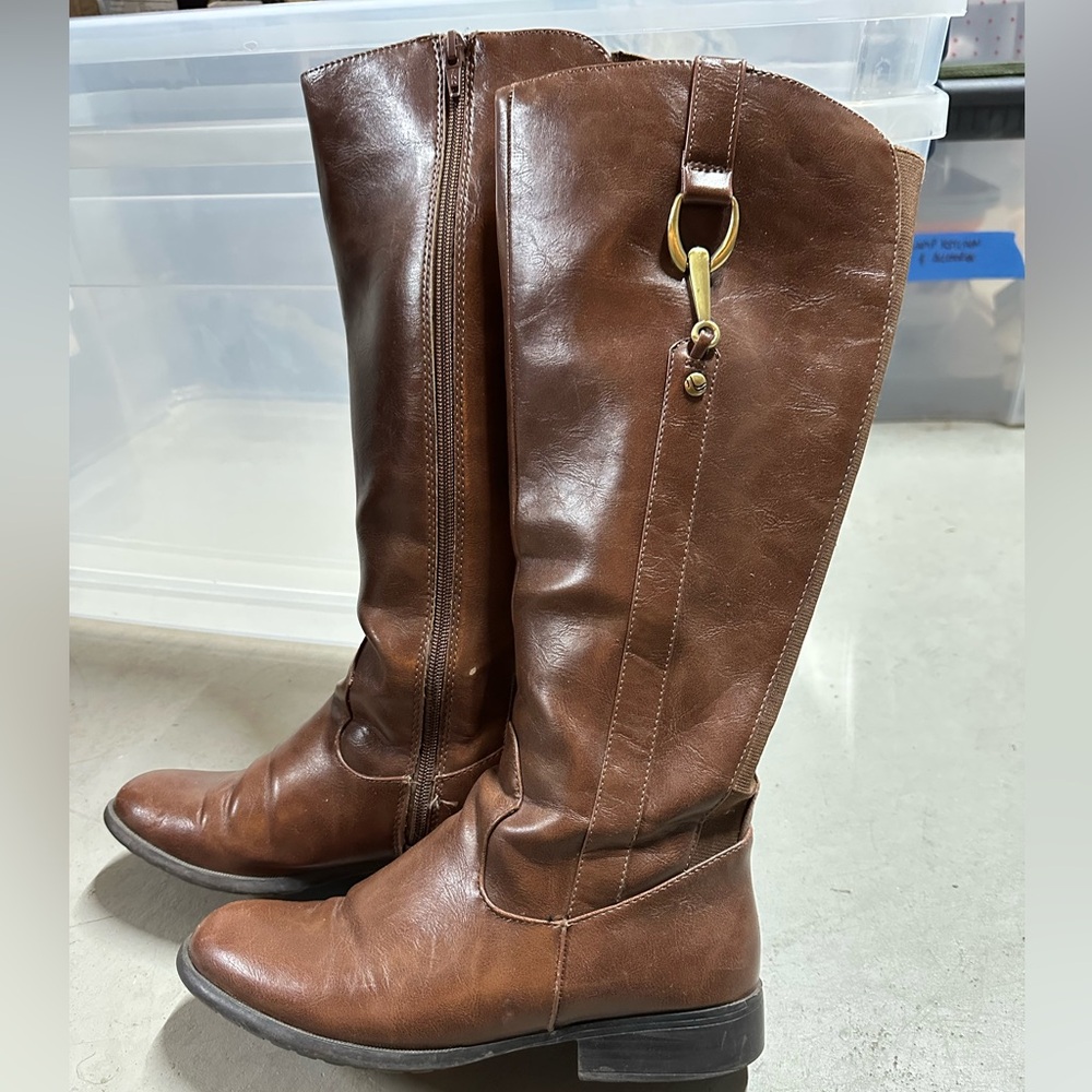 Life Stride Brown Riding Boots